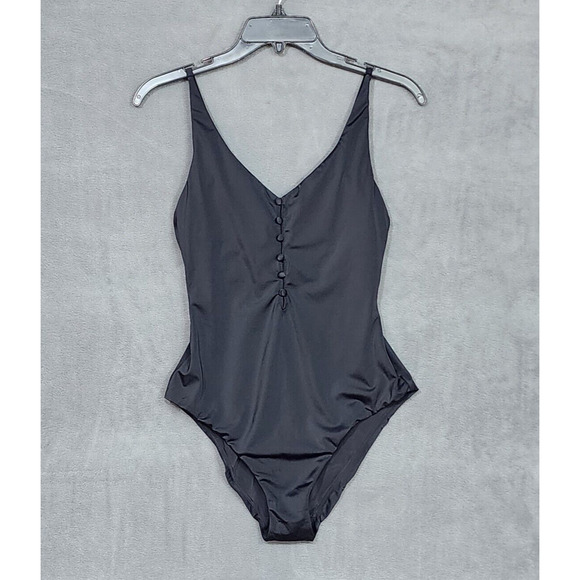 Andie Swim The Milos One Piece Swimsuit Black Size Small Tall Style AO499 - Picture 2 of 7